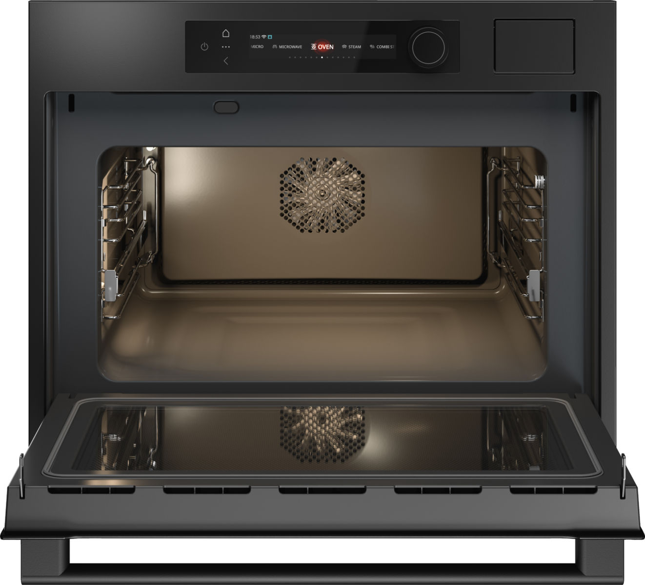 Духовой шкаф с функцией пароварки и СВЧ