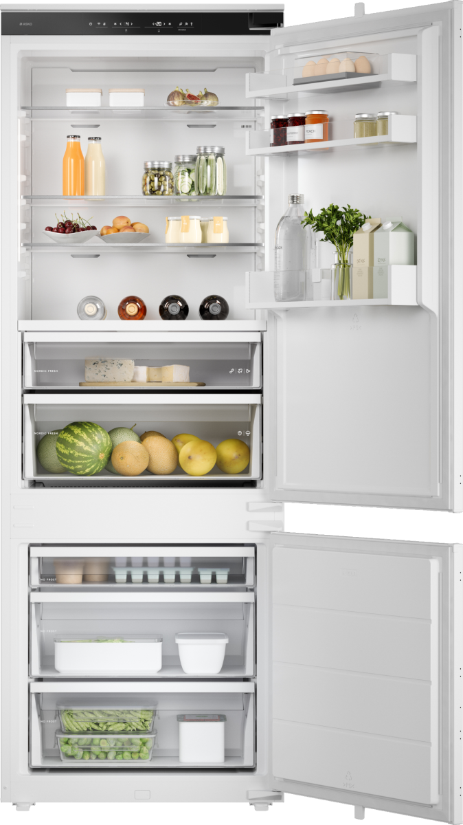 Встраиваемый комбинированный холодильник