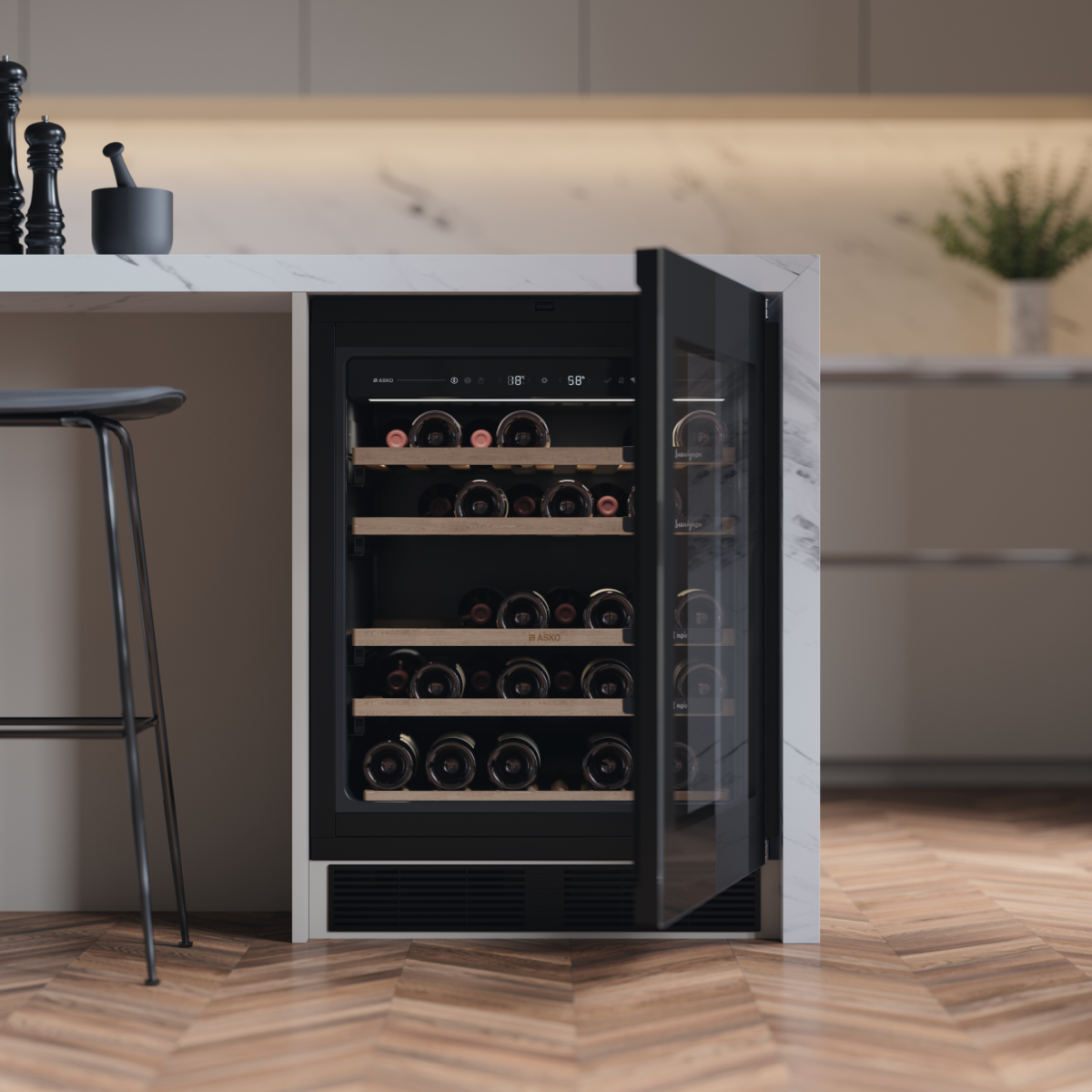 Винный климатический шкаф