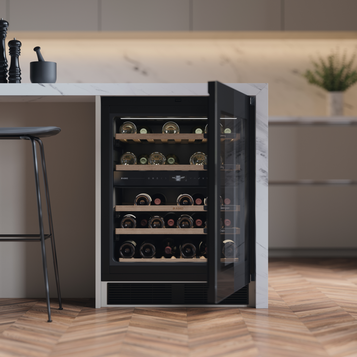 Винный климатический шкаф