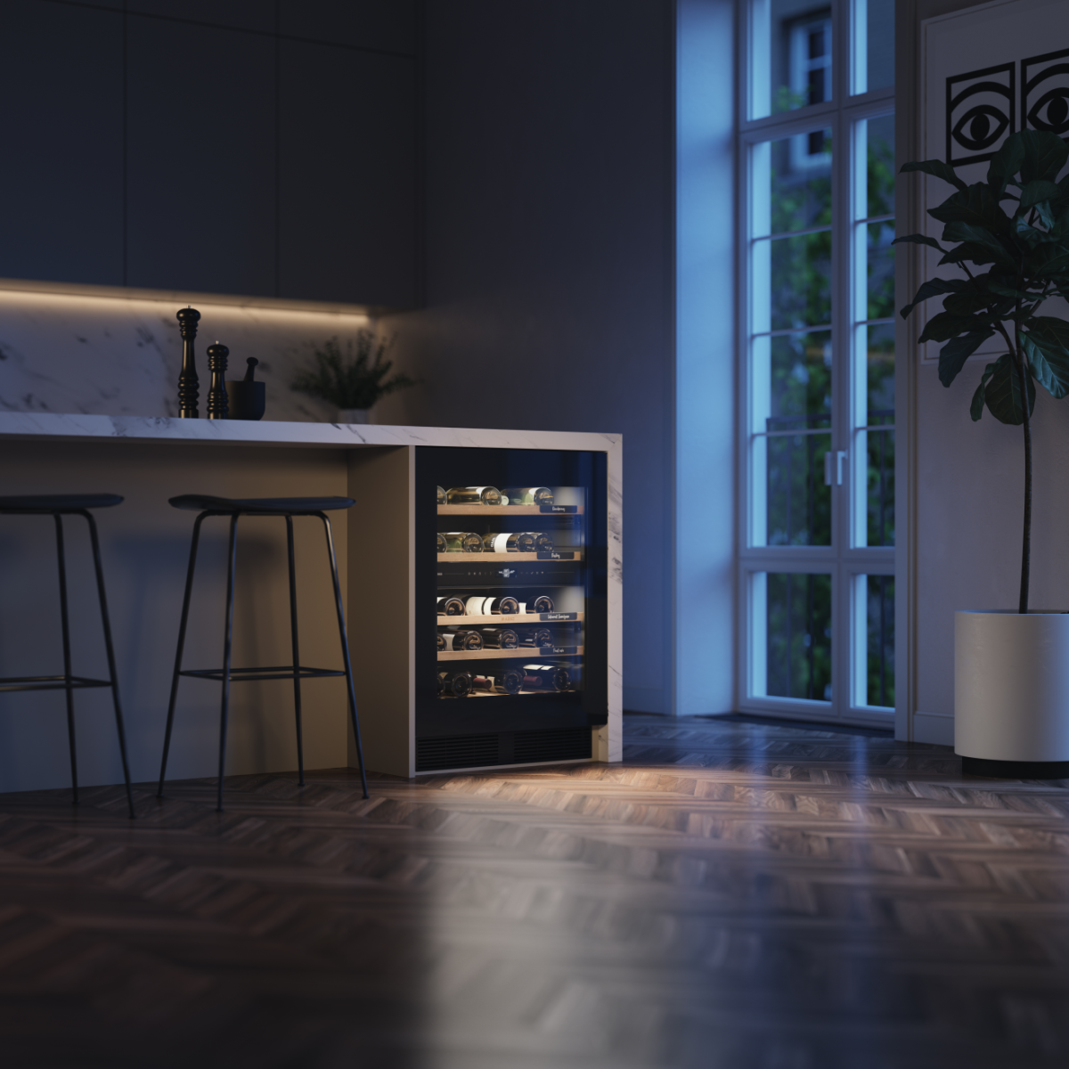 Винный климатический шкаф